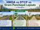 HMDA vs DTCP vs Gram Panchayat Layouts