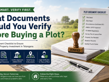 What Documents Should You Verify Before Buying a Plot